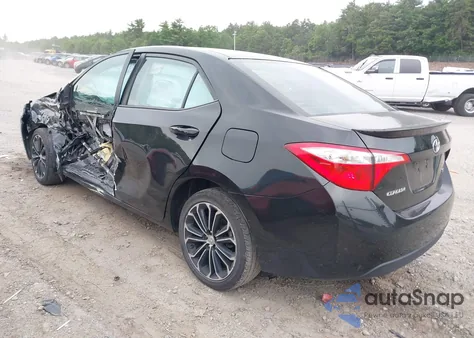 2014 Toyota Corolla S Plus из США, поврежденный, VIN 2T1BURHE8EC027266